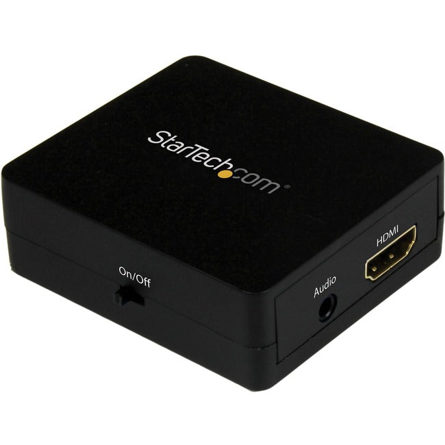 StarTech.com HDMI Audio Extractor - HDMI to 3.5mm Audio Converter - 2.1 Stereo Audio - 1080p Default Title