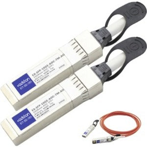 AddOn Juniper Networks Compatible TAA Compliant 10GBase-AOC SFP+ to SFP+ Direct Attach Cable (850nm, MMF, 7m) - Computers &…
