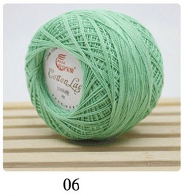 Crochet Knitting yarn Soft Comfortable Thin Yarn Lace Threads for Knitting 14 Colour Eco-friendly Dyed Sweater Scarf 6