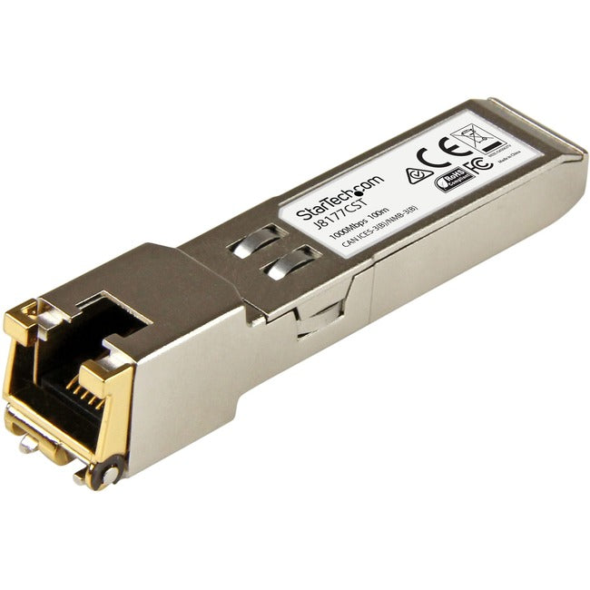 StarTech.com HP J8177C Compatible SFP Module - 1000BASE-T Copper SFP Transceiver - Lifetime Warranty - 1 Gbps - Maximum Transfer Distance: 100 m (328 ft) Default Title