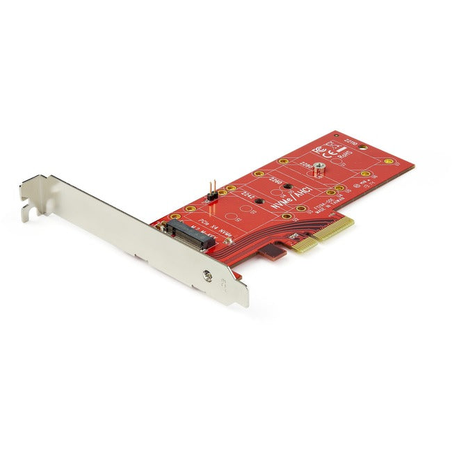 StarTech.com x4 PCI Express to M.2 PCIe SSD Adapter - M.2 NGFF SSD (NVMe or AHCI) Adapter Card - Computers & Electronics