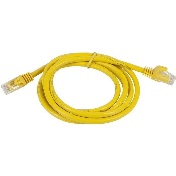 Monoprice FLEXboot Series Cat5e 24AWG UTP Ethernet Network Patch Cable, 14ft Yellow Default Title