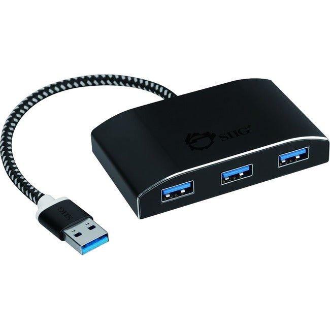 SIIG SuperSpeed USB 3.0 4-Port Powered Hub - GreatEagleInc