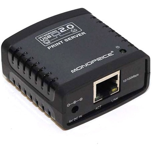 Monoprice, Inc. Networking Usb 2.0 Print Server - Computers & Electronics