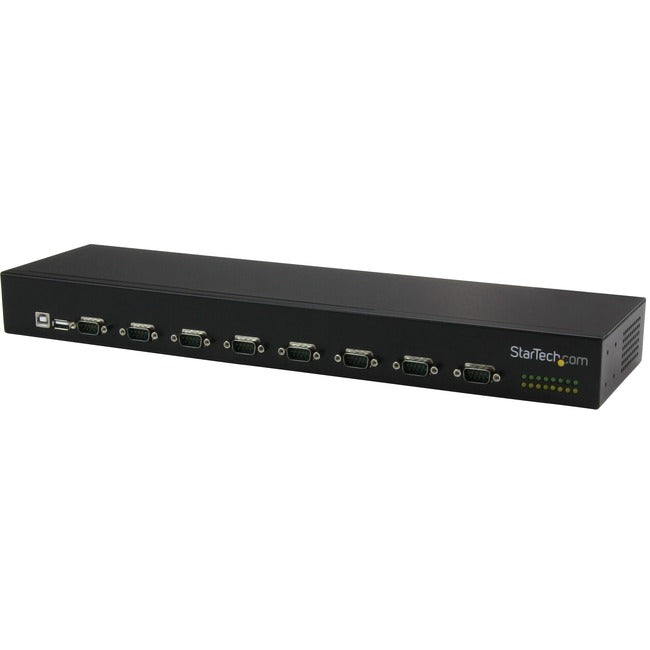 StarTech.com USB to Serial Hub - 8 Port - COM Port Retention - Rack Mount and Daisy Chainable - FTDI USB to RS232 Hub - GreatEagleInc