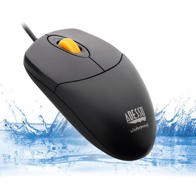 Adesso iMouse W3 - Waterproof Mouse with Magnetic Scroll Wheel - GreatEagleInc