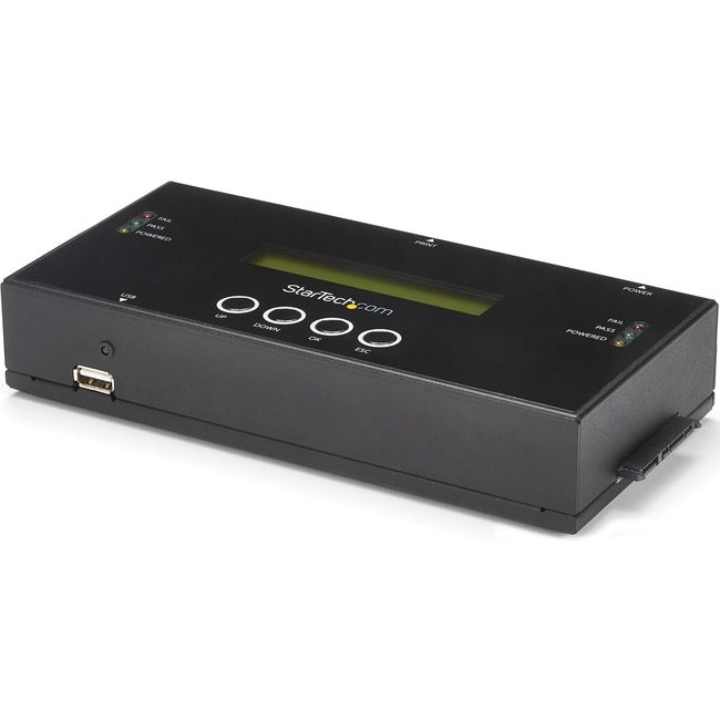 StarTech.com 1:1 Standalone Hard Drive Duplicator and Eraser for 2.5 / 3.5in SATA and SAS Drives - HDD/SSD Cloner and Eraser for SATA/SAS Default Title