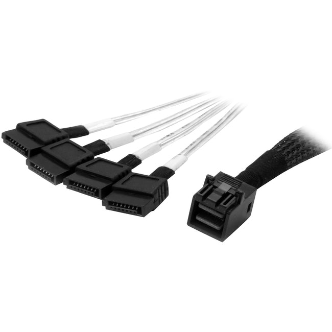 StarTech.com 1m Internal Mini SAS to SATA Cable - SFF-8643 to 4x SATA - Computers & Electronics