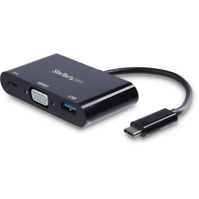 StarTech.com USB-C VGA Multiport Adapter - USB-A Port - with Power Delivery (USB PD) - USB C Adapter Converter - USB C Dongle Default Title
