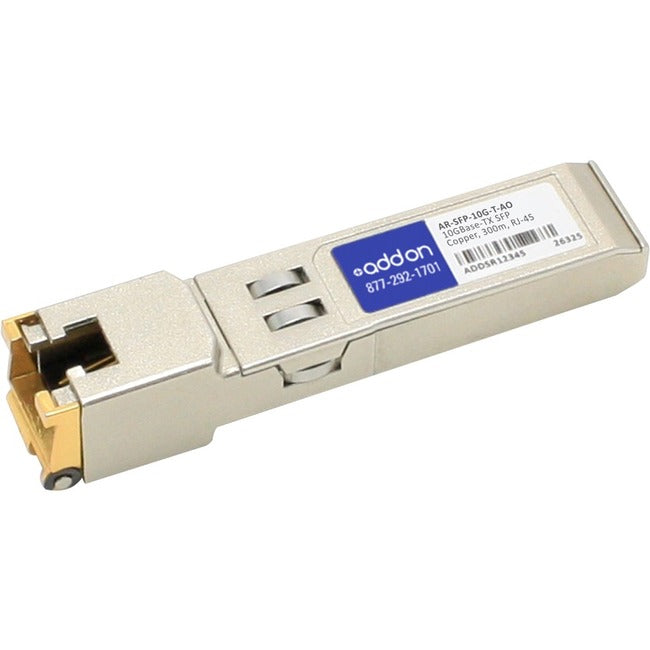 AddOn Arista Networks Compatible TAA Compliant 10GBase-TX SFP+ Transceiver (Copper, 30m, RJ-45) - Computers & Electronics