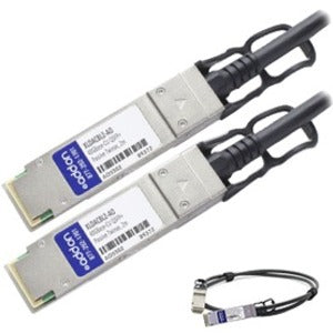 AddOn Intel Compatible TAA Compliant 40GBase-CU QSFP+ to QSFP+ Direct Attach Cable (Passive Twinax, 2m) - GreatEagleInc