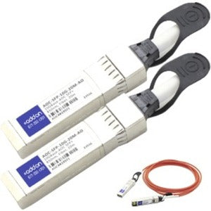 AddOn Dell AOC-SFP-10G-20M Compatible TAA Compliant 10GBase-AOC SFP+ to SFP+ Direct Attach Cable (850nm, MMF, 20m) -…
