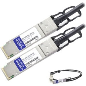 AddOn Juniper Networks QFX-QSFP-DAC-2M Compatible TAA Compliant 40GBase-CU QSFP+ to QSFP+ Direct Attach Cable (Passive Twinax, 2m) - GreatEagleInc