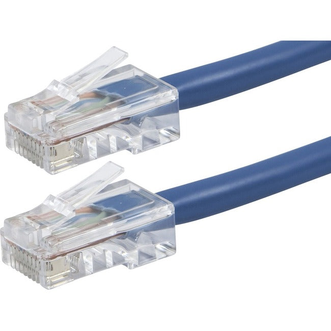 Monoprice ZEROboot Series Cat6 24AWG UTP Ethernet Network Patch Cable, 10ft Blue Default Title