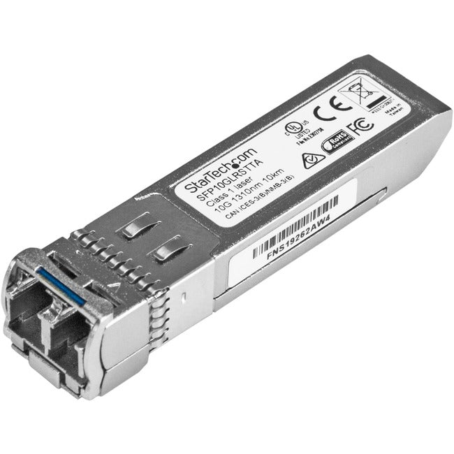 StarTech.com Cisco SFP-10G-LR Compatible SFP+ Module - TAA - 10GBASE-LR Fiber Optical SFP Transceiver - Lifetime Warranty - 10 Gbps - Maximum Transfer Distance: 10 km (6.2 mi) - GreatEagleInc