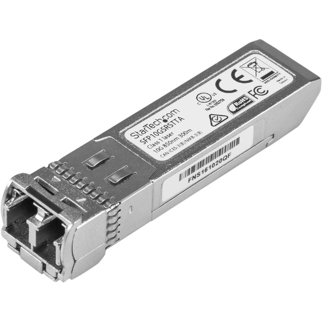 StarTech.com Cisco SFP-10G-SR Compatible SFP+ Module - TAA - 10GBASE-SR Fiber Optical SFP Transceiver - Lifetime Warranty - 10 Gbps - Maximum Transfer Distance: 300 m (984 ft.) Default Title