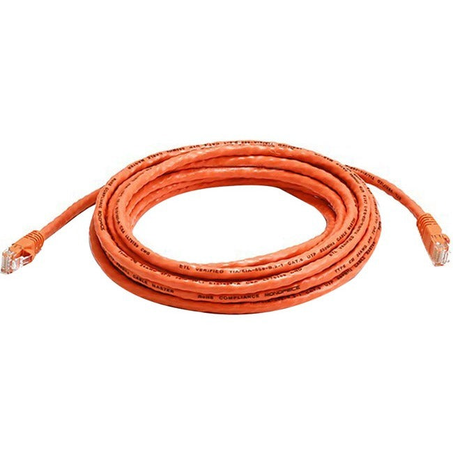 Monoprice Cat6 24AWG UTP Ethernet Network Patch Cable, 14ft Orange - Computers & Electronics