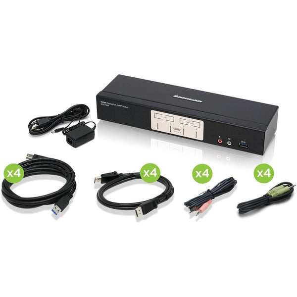 IOGEAR 4-Port DisplayPort 1.2 KVMP Switch Default Title