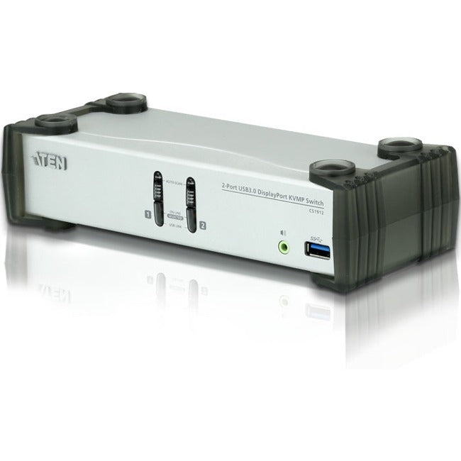 ATEN 2-Port USB 3.0 DisplayPort KVMP Switch-TAA Compliant - Computers & Electronics