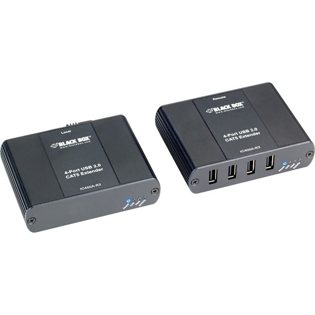 Black Box USB 2.0 Extender 4 Port CATx Default Title