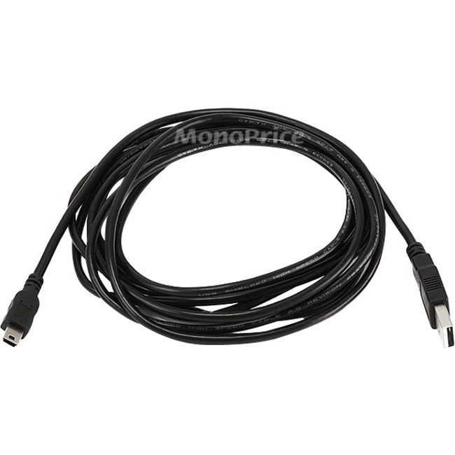 Monoprice, Inc. Usb A To Mini-b 5pin 28/28awg 10ft Default Title