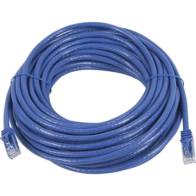 Monoprice FLEXboot Series Cat5e 24AWG UTP Ethernet Network Patch Cable, 25ft Blue Default Title