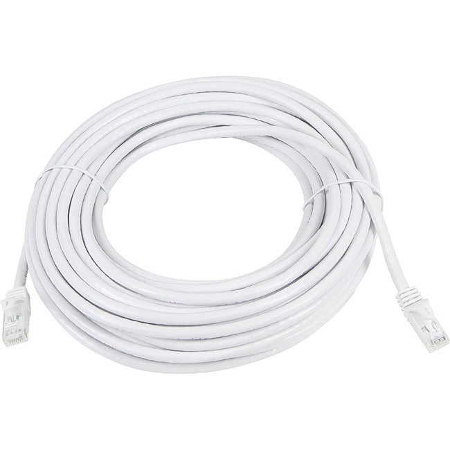 Monoprice FLEXboot Series Cat5e 24AWG UTP Ethernet Network Patch Cable, 50ft White - Computers & Electronics