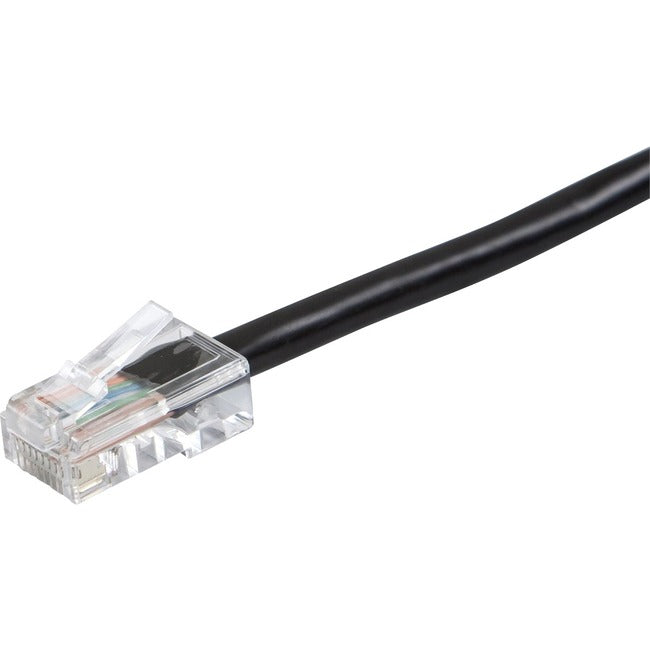 Monoprice ZEROboot Series Cat6 24AWG UTP Ethernet Network Patch Cable, 50ft Black - Computers & Electronics