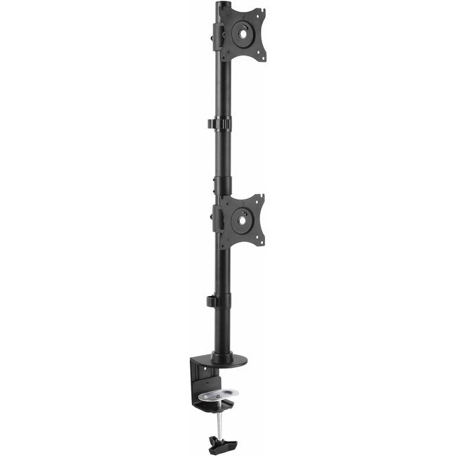 StarTech.com Desk Mount Dual Monitor Mount - Vertical - Steel Dual Monitor Arm - For VESA Mount Monitors up to 27" - Adjustable (ARMDUALV) Default Title