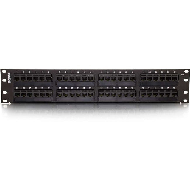 C2G 48-Port Cat6 110-Type Patch Panel Default Title