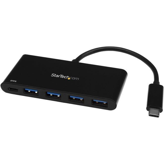 StarTech.com 4 Port USB C Hub with Power Delivery - USB-C to 4x USB-A - 4 Port USB Hub - USB 3.0 Hub - USB Type C Hub - USB Port Expander Default Title