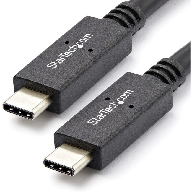 StarTech.com 1m 3 ft USB C Cable with Power Delivery (5A) - M/M - USB 3.1 (10Gbps) - USB-IF Certified - USB 3.1 Type C…