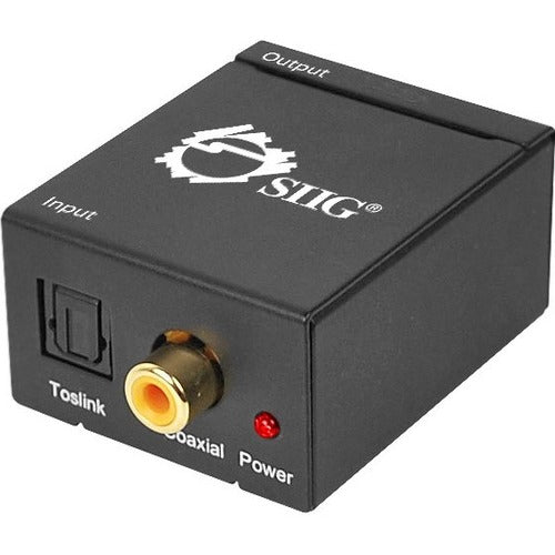 SIIG Digital to Analog Audio Converter - GreatEagleInc