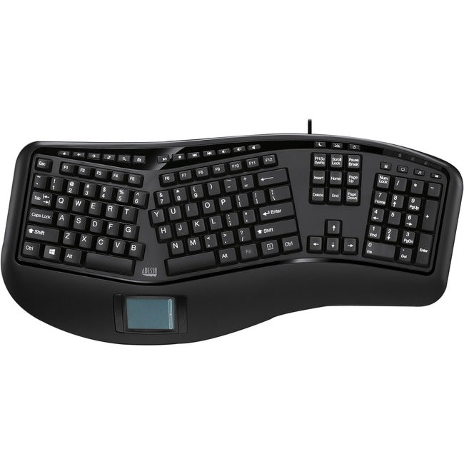 Adesso Tru-Form 450 - Ergonomic Touchpad Keyboard Default Title