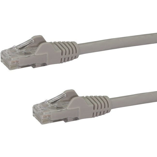 StarTech.com 8 ft Gray Cat6 Cable with Snagless RJ45 Connectors - Cat6 Ethernet Cable - 8ft UTP Cat 6 Patch Cable -…