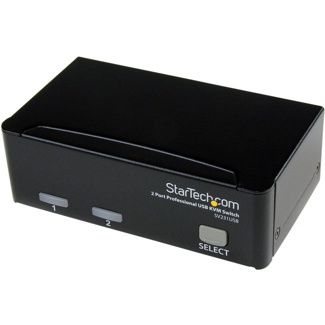 StarTech.com 2 Port Professional USB KVM Switch Kit with Cables - Computers & Electronics