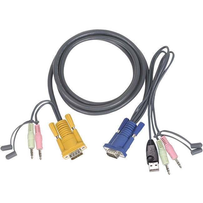 IOGEAR KVM USB Cable With Audio - Computers & Electronics