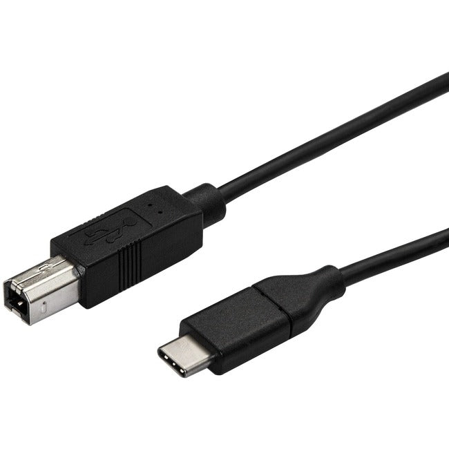 StarTech.com 0.5m USB C to USB B Printer Cable - M/M - USB 2.0 - USB C to USB B Cable - USB C Printer Cable - USB Type C to Type B Cable - GreatEagleInc