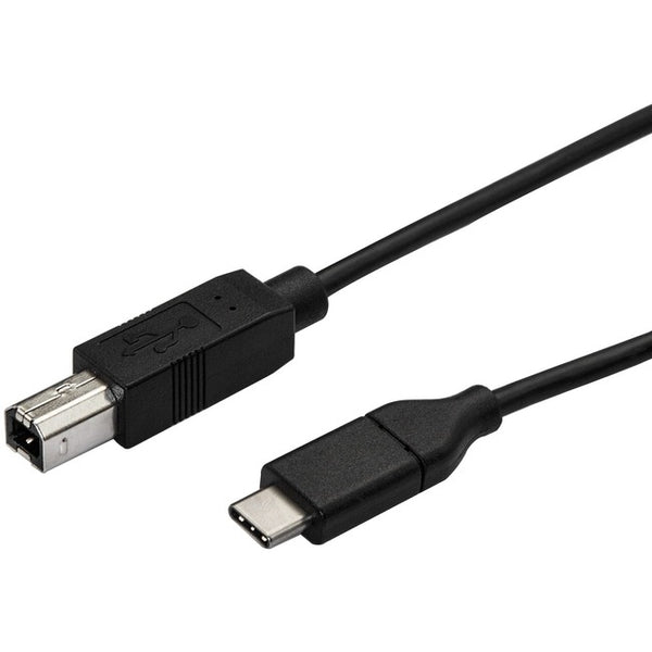 StarTech.com 0.5m USB C to USB B Printer Cable - M/M - USB 2.0 - USB C to USB B Cable - USB C Printer Cable - USB Type C to Type B Cable - GreatEagleInc
