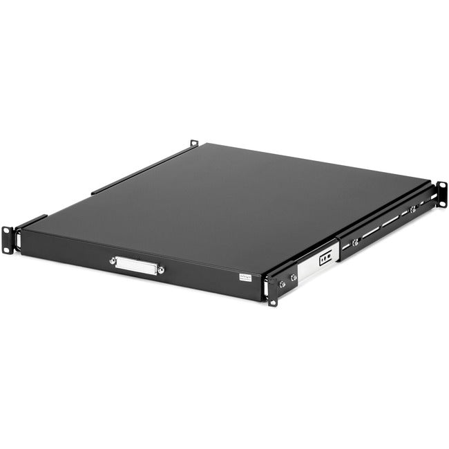 StarTech.com Black Deep Sliding Server Shelf - Computers & Electronics