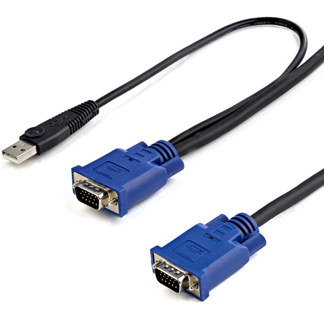 StarTech.com 2-in-1 - Video / USB cable - 4 pin USB Type A, HD-15 (M) - HD-15 (M) - 3.05 m Default Title