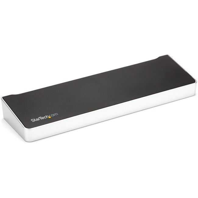 StarTech.com USB C Dock - Compatible with Windows / macOS - Supports Triple 4K Ultra HD Monitors - 60W Power Delivery -…