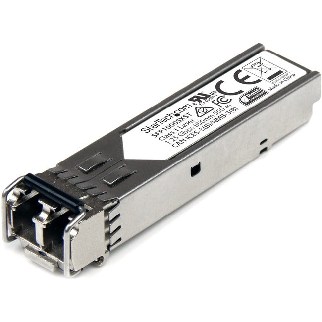 StarTech.com 1000BASE-SX MSA Compliant SFP Module - LC Connector - Fiber SFP Transceiver - Lifetime Warranty - 1 Gbps - Max. Transfer Distance 550 m (1804 ft) Default Title