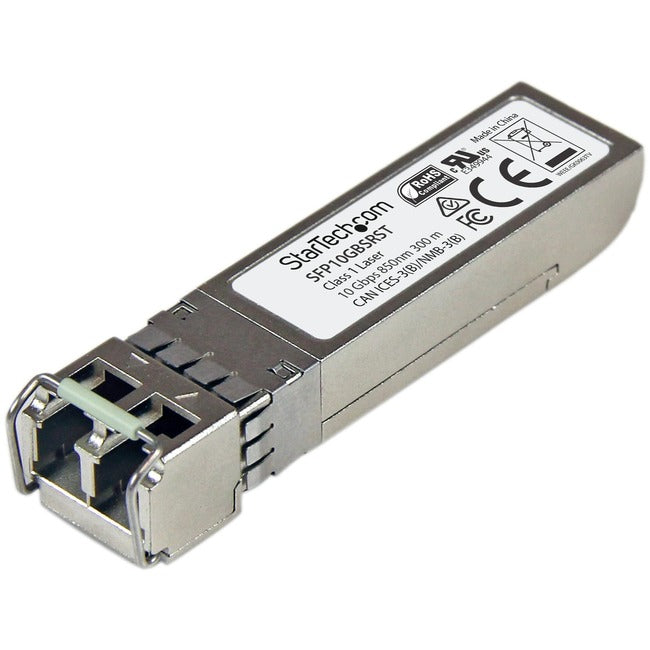 StarTech.com 10GBASE-SR MSA Compliant SFP+ Module - LC Connector - Fiber SFP+ Transceiver - Lifetime Warranty - 10 Gbps -…