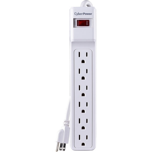 CyberPower Essential CSB606W 6-Outlet Surge Suppressor/Protector