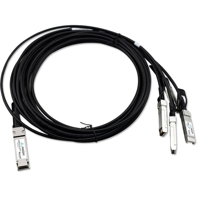 Axiom QSFP+ to 4 SFP+ Passive Twinax Cable 5m