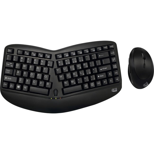 Adesso Tru-Form Media 1150 - Wireless Ergo Mini Keyboard & Mouse Default Title