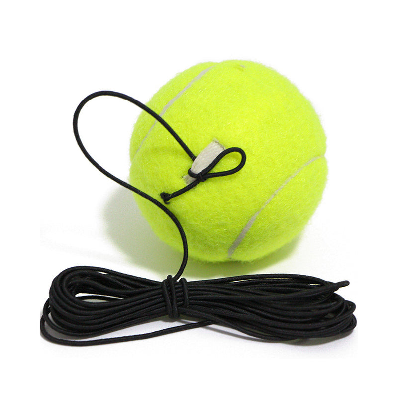 Professional Tennis Training Ball With 4m Elastic Rope Rebound Practice Ball With String Portable Tennis Train Balls 1 Pc