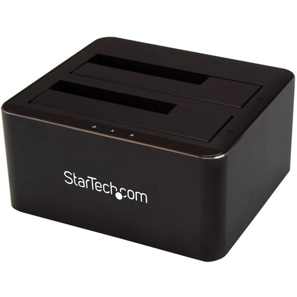 StarTech.com Dual Bay SATA HDD Docking Station for 2 x 2.5 / 3.5" SATA SSD / HDD - USB 3.0 - SATA Hard Drive Docking Station Default Title