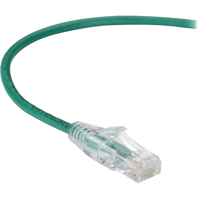 Black Box CAT6A UTP Slim-Net Patch Cable, 28AWG, 500-MHz, PVC